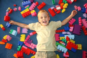 Preschool and Childcare Lee's Summit boy playing with blocks