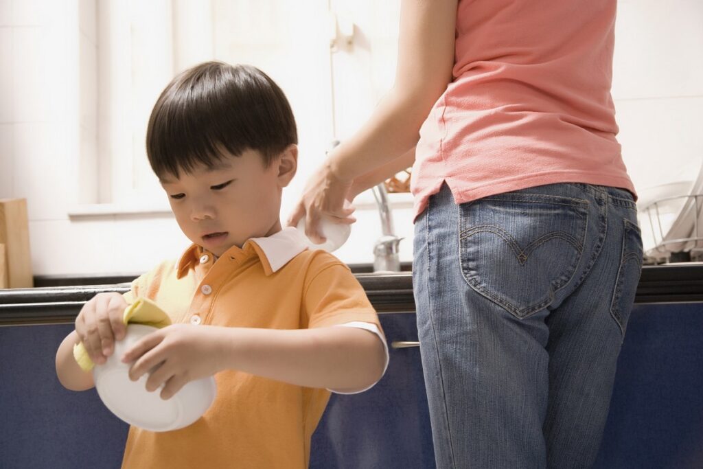 list of chores for kids and benefits