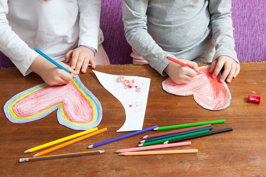 cutest crafts for kids on valentines day